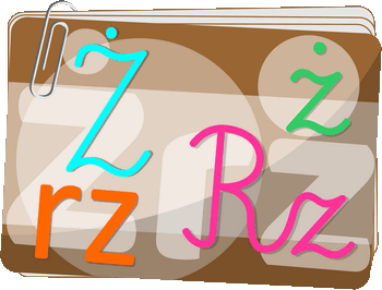 Pisownia ortograficzna "rz - ż" - Grzyb i ryż - Ortografia