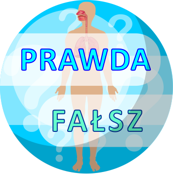 Rozstrzygnij, czy informacje są prawdziwe! - 4. Prawda czy fałsz? - Układ oddechowy