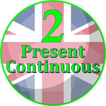 Present Continuous tense. - Czas Present Continuous. - Present Continuous