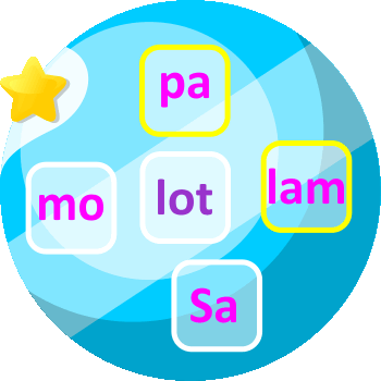 Poziom 1 - Wyszukiwanie sylab - Analiza i synteza sylabowa