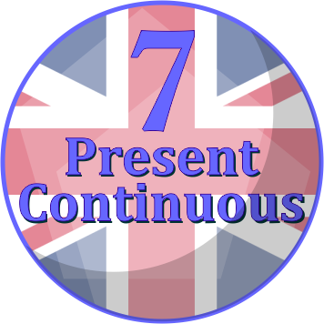 Affirmatives, negatives and questions in Present Continuous. - Twierdzenia, przeczenia i pytania w czasie Present Continuous. - Present Continuous